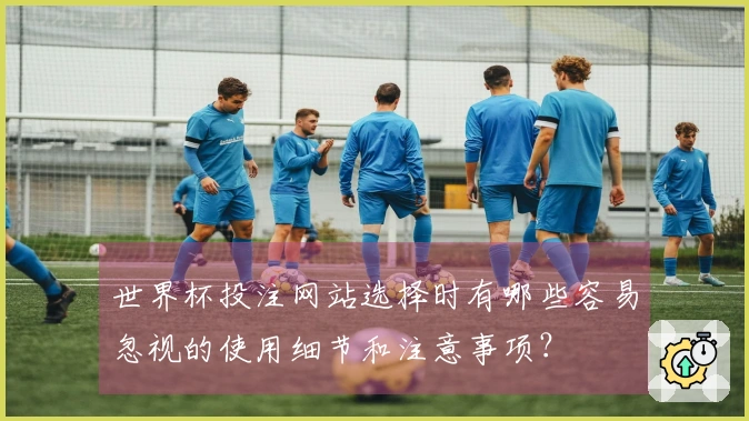 世界杯投注网站选择时有哪些容易忽视的使用细节和注意事项？
